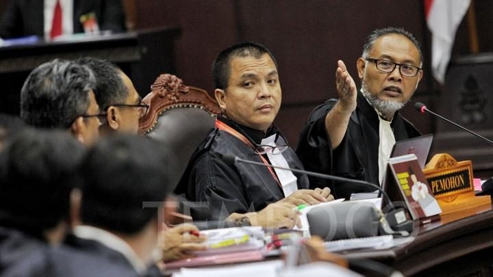 Kuasa Hukum Prabowo-Sandi Minta MK Batalkan Hasil Pilpres