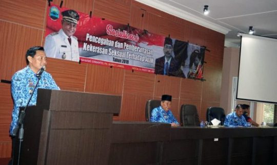 Pemkab Lamsel Sosialisasikan Pencegahan Kekerasan Seksual Terhadap Anak