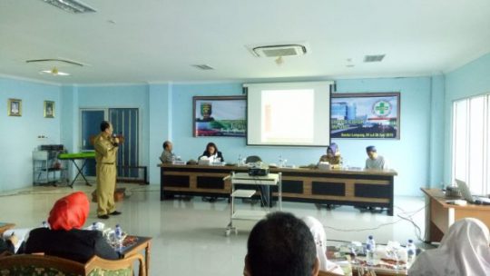 Dinas Kesehatan Lampung Dorong RSUD Abdul Moeloek Raih SNARS