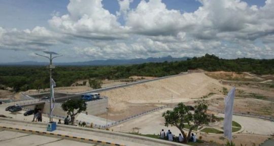 Beres 53, 4 Persen, Ini Penampakan Proyek Bendungan Way Sekampung