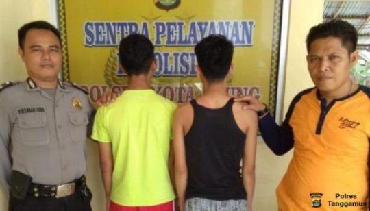 Curi Sepeda Motor Tetangga, Dua Warga Pekon Terbaya Dicokok Polisi