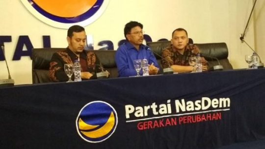 Ini Kata Partai NasDem Soal Gubernur Kepri Ditangkap KPK