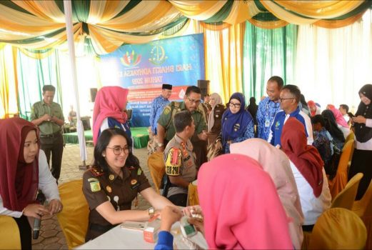 Ratusan Warga Antusias Ikuti HBA yang Digelar Kejari Lampura