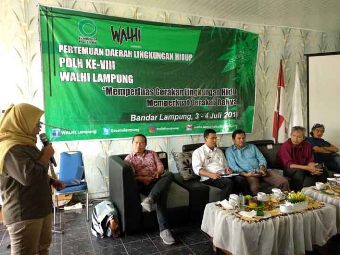 Walhi Lampung Gelar Pemilihan Direktur Eksekutif dan Dewan Daerah