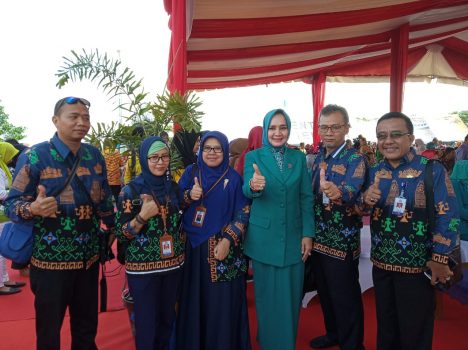 Harganas, Ketua TP PKK Lampung Hadiri Pameran Gelar Dagang di Banjarmasin