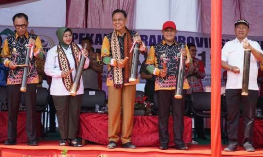 Sebanyak 1.500 Peserta Hadiri Peda KTNA XVI Tingkat Provinsi Lampung di Kalianda