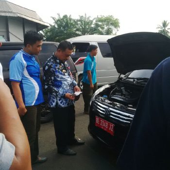 35 Mobil Dinas Pejabat Lampung Utara Menunggak Pajak