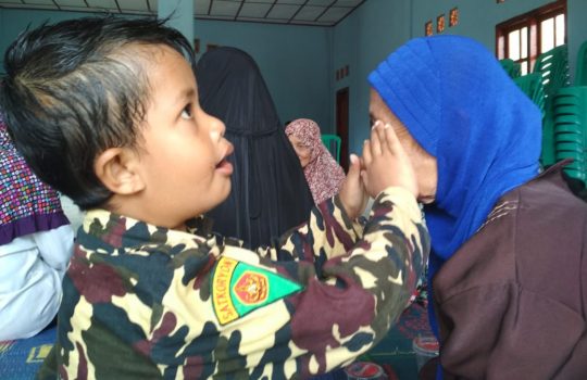 Ansor di Lampung Syiar Kebangsaan Dengan Sampah dan ATS