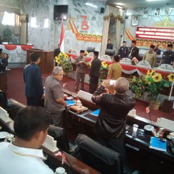 Wabup Budi Utomo Sampaikan RPJMD Lampung Utara 2019-2024