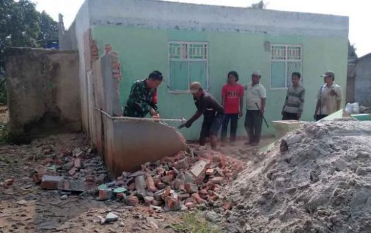 Warga Desa Batunangkop Lampung Utara Sambut Baik Program TMMD