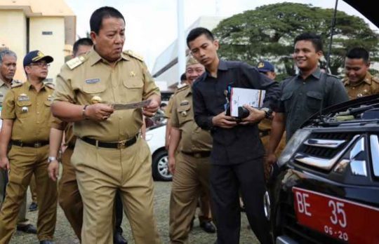 Apel Kendaraan Dinas, Ini Kata Gubernur Lampung Arinal Djunaidi