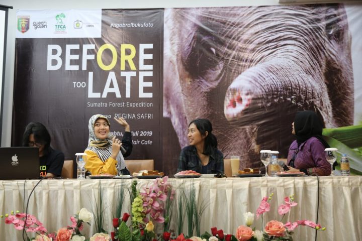 Kisah Erin, Gajah Taman Nasional Way Kambas yang Belalainya Putus