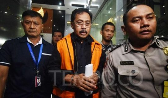 Ikan Tohok dan Kepiting Jadi Kode Suap Gubernur Kepri