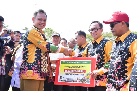 Peda KTNA XVI, Ini Pesan Gubernur Lampung untuk Para Petani