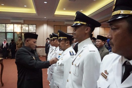 Plt Bupati Lampung Selatan Lantik 123 Pejabat Eselon II, III, dan IV