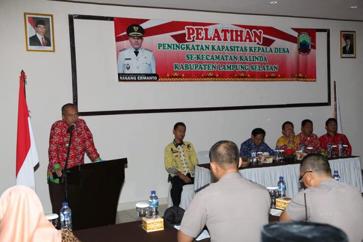 24 Kades Se-Kecamatan Kalianda Ikuti Pelatihan Peningkatan Kapasitas Kepemimpinan
