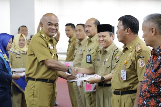 Pemprov Lampung Serahkan Piagam Penghargaan untuk Pahlawan Demokrasi