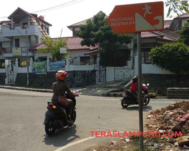BPBD Bandarlampung akan Tambah 500 Rambu-Rambu Evakuasi Korban Bencana