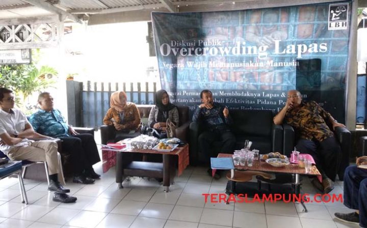 Hampir Semua Lapas di Lampung Overkapasitas