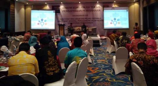 Kemendag-Dinas Perdagangan Lampung Sosialisasikan Perizinan Melalui OSS