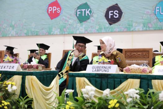 Ini Pesan Wagub Lampung untuk Para Wisudawan-Wisudawati UIN Raden Intan