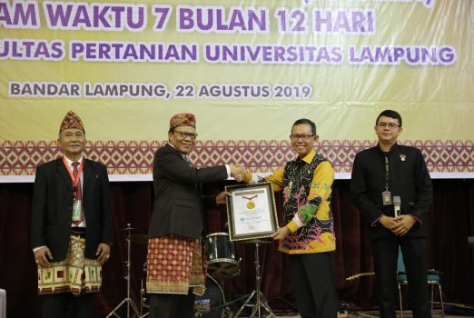 Pemprov Lampung Apresiasi Anugerah 26 Paten untuk Unila