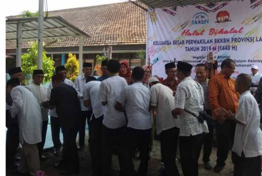 BKKBN Lampung Gelar Halalbihalal Bersama Pegawai dan Mitra Kerja