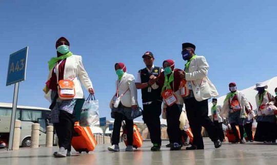 13 Kloter Jamaah Haji Indonesian akan Pulang pada 17 Agustus 2019
