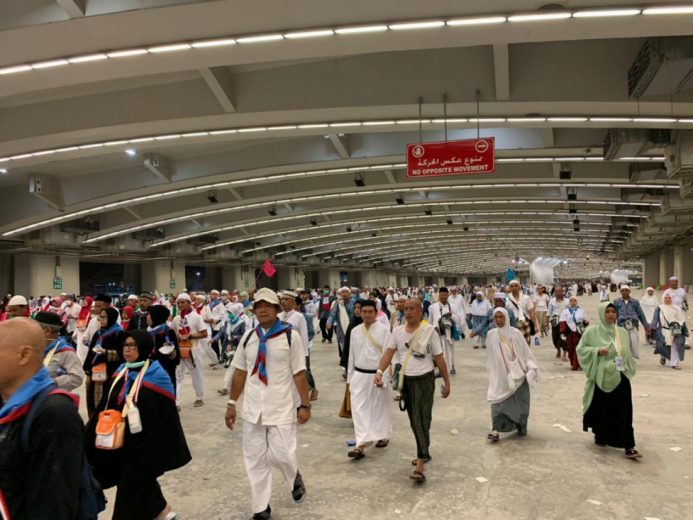 Jamaah Haji Indonesia yang Lakukan Nafar Awal Mulai Bergerak ke Makkah