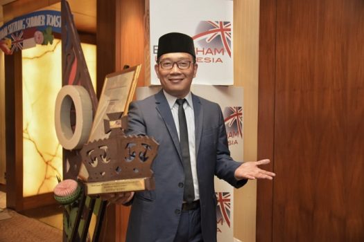 Ridwan Kamil Peroleh Penghargaan Khusus dari BritCham Indonesia