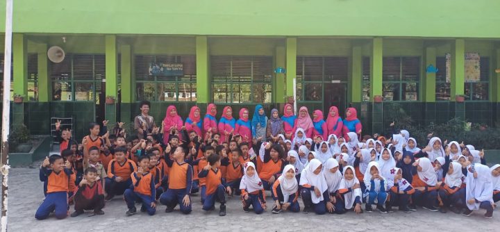Puluhan Siswa-Siswi SDN 2 Rajabasa Ikuti Pendidikan Lingkungan