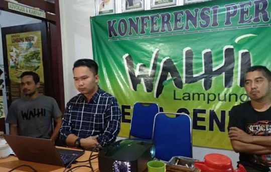 Walhi Lampung: PT Tegal Mas Thomas Langgar Tiga Undang-Undang