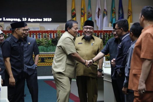 Arinal Klaim Kemendagri dan Bappenas Apresiasi RPJMD Lampung 2019-2024