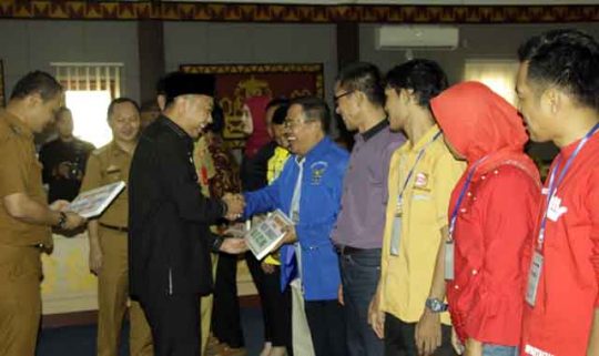 11 Parpol di Lampung Utara Terima Dana Hibah