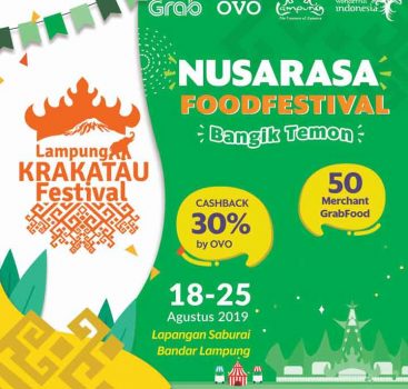 Meriahkan Festival Krakatau 2019, Grab Berikan Diskon 80 Persen