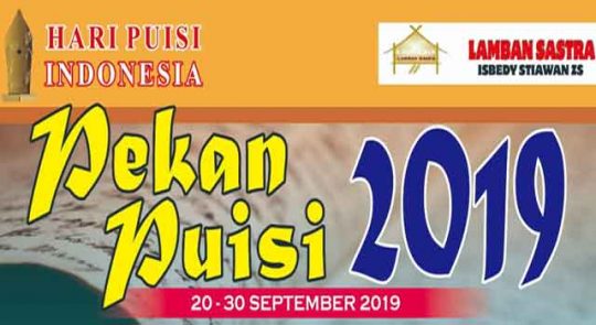 Lamban Sastra Gelar Pekan Puisi 2019 Ramaikan HPI