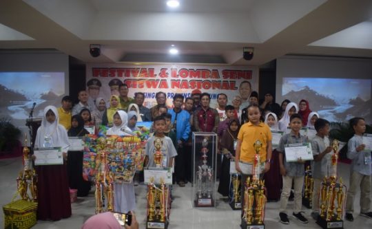 Ini Wakil Lampung pada Ajang FLS2N SD Tingkat Nasioanal di Banten