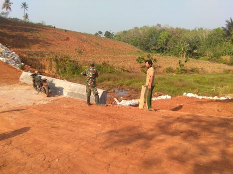 TMMD di Lampung Utara , Sejumlah Pembangunan Fisik Sudah Rampung