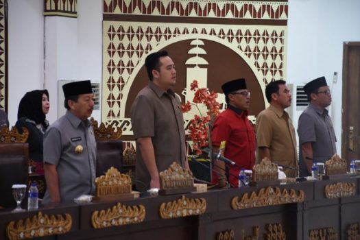 Walikota Herman HN Hadiri Sidang Paripurna DPRD Bandarlampung