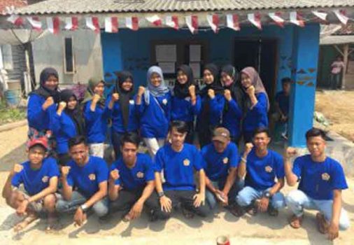 Anggota Karang Taruna Desa Paya, Padangcermin, Pesawaran.