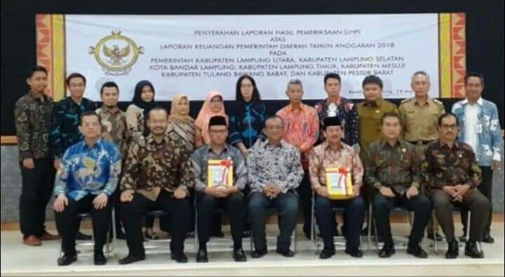 WTP ke-9, Pemkot Bandarlampung Raih Opini WTP 6 Kali Berturut-turut