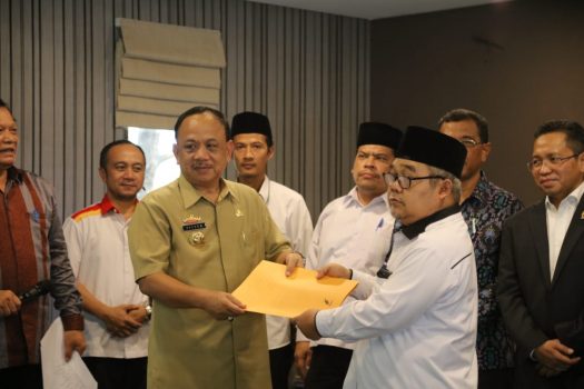 Para Tokoh Lampung Serahkan 7 Poin Kesepakatan Jaga Lampung tetap Kondusif