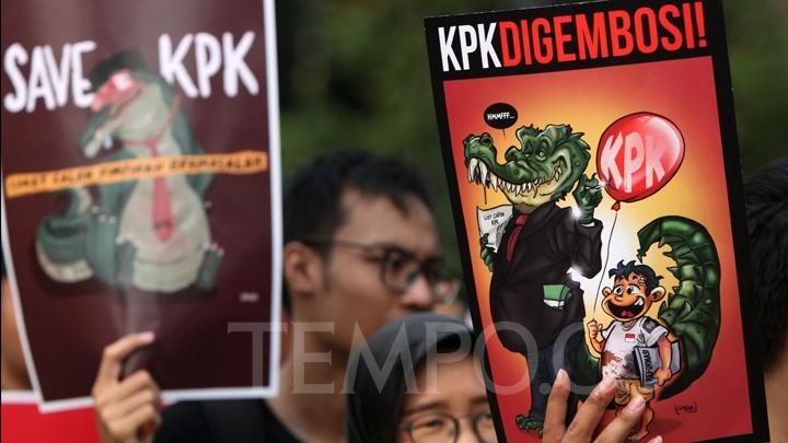 Revisi UU KPK Diinisiasi Politikus Partai Pendukung Jokowi