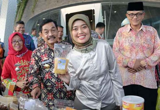 Expo Kedaulatan Pangan, Nunik Apresiasi Produk UMKM Lampung