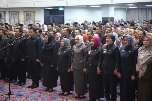 Rolling Besar-Besaran, Gubernur Arinal Lantik 587 Pejabat Pemprov Lampung