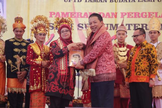 Gubernur Arinal Resmikan Pameran dan Pergelaran Seni Se-Sumatera 2019