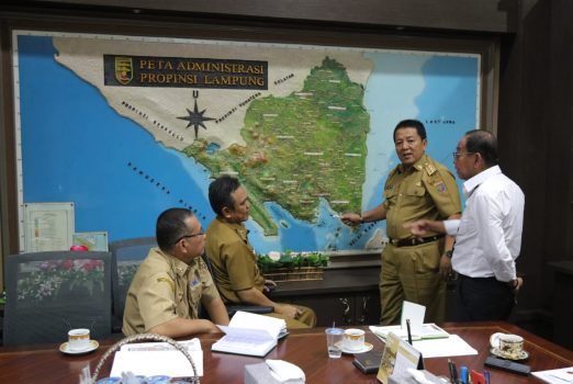 Gubernur Arinal Minta Jalan Penghubung dan Rest Area Tol Terbanggi-Bakauheni Dikonsep Estetis