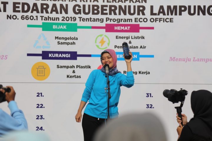 Pemprov Lampung Berkomitmen Terapkan Program Kantor Ramah Lingkungan