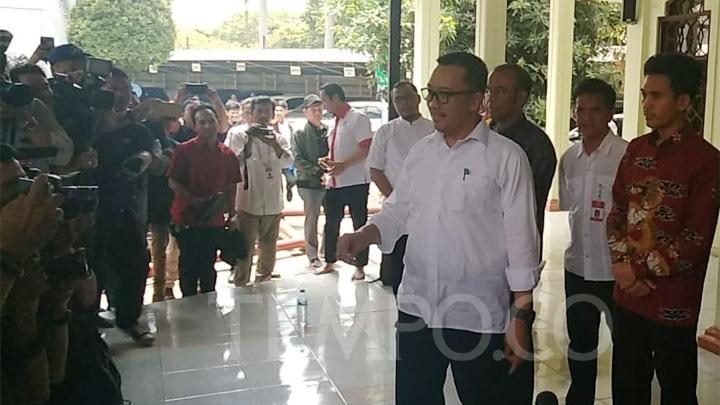 Menpora Imam Nahrawi Pamitan ke Staf Kemenpora