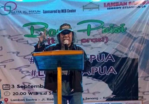 Isbedy Stiawan ZS: Semoga Papua Tetap NKRI